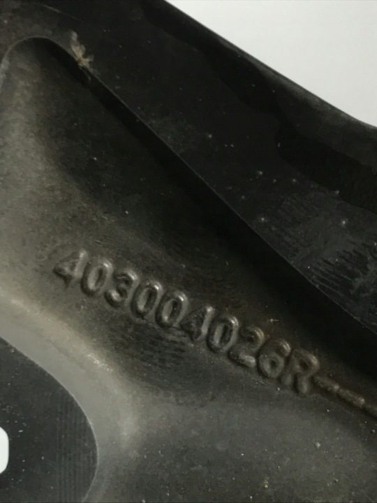 Литой диск Dacia OE 403004026R 6.5" x 16" 4x100 ET 45, фото 12