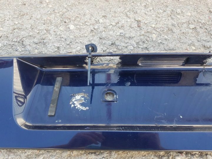 Накладка пластик молдинг крышки задний orientblau e38 дорестайлинг 8 150 379BMW 7 E38, фото 2