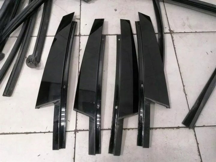 Молдинги кузова BMW 5 F90 G30 M5 7390121 черные глянец Shadow Line, фото 3