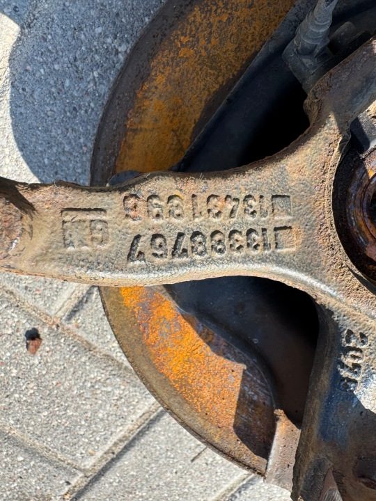 СТОЙКА ПОВОРОТНЫЙ КУЛАК ЛЕВЫЙ ПЕРЕДНИЙ В СБОРЕ OPEL CORSA E 1.4 бензин B14XER, фото 4