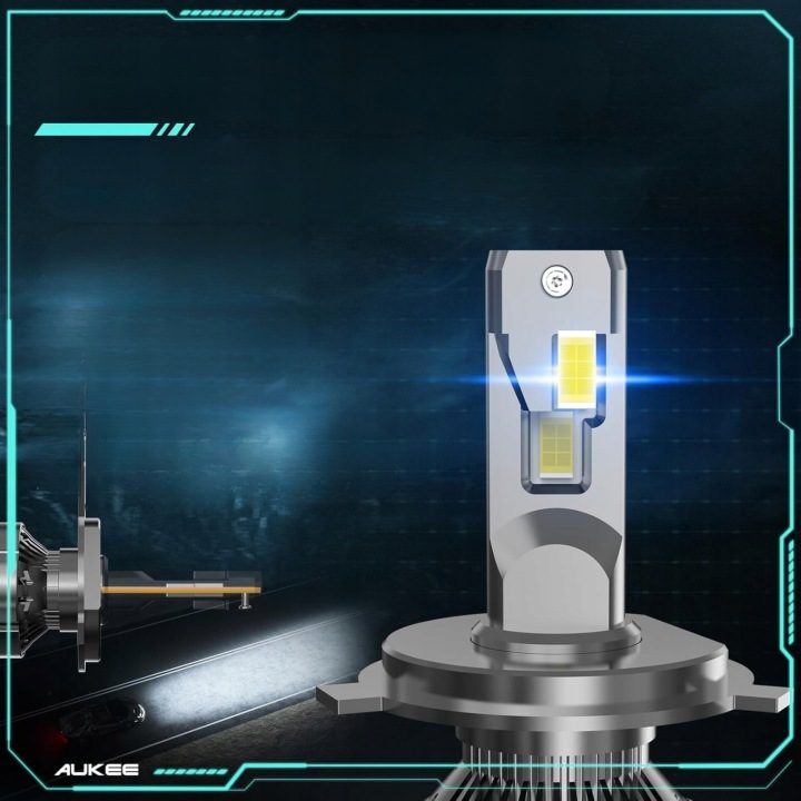 Лампы LED H4 KOYOSO 19000lm 6500K 12V комплект 2 шт. автомобиль для авто LED, фото 4