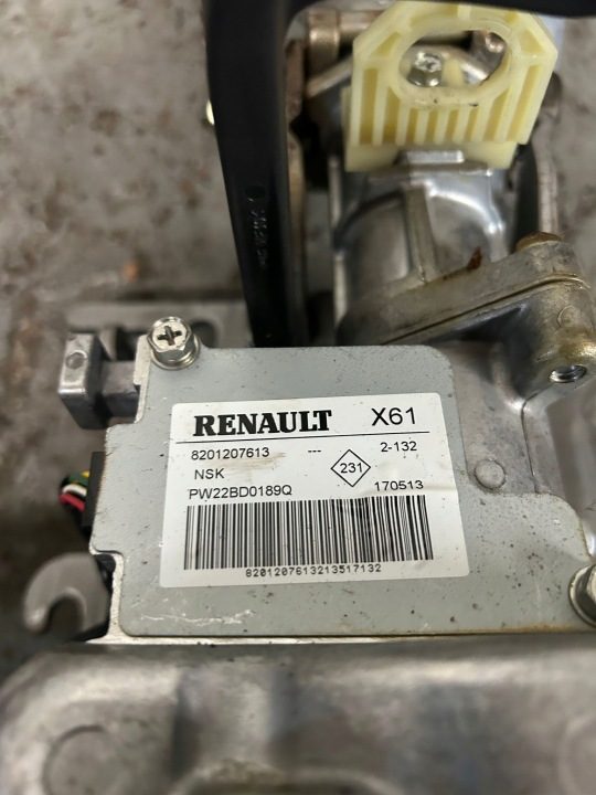 RENAULT KANGOO II РЕСТАЙЛИНГ РУЛЕВАЯ КОЛОНКА 8201207613, фото 4