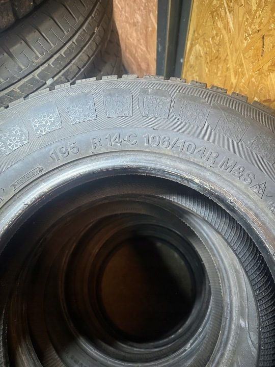 Шина зимняя Vredestein Comtrac Winter 195/80R14 106 R сцепление на снегу (3PMSF), фото 5