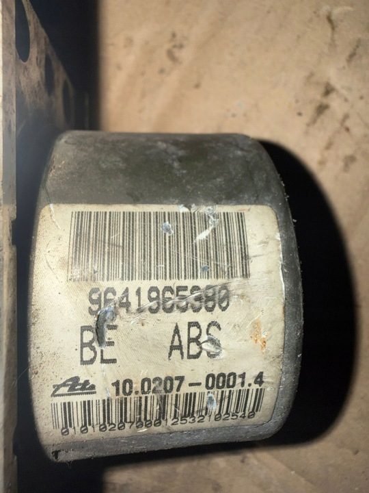 НАСОС ABS 9641965380 10.0207-0001.4 CITROEN C2 C3 I PEUGEOT 206, фото 2