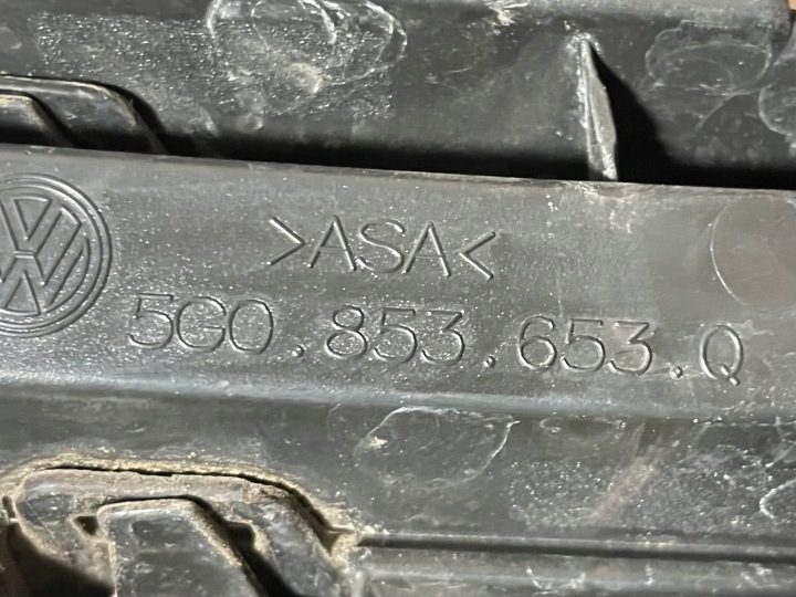 Решетка радиатора VOLKSWAGEN VW GOLF VII РЕСТАЙЛИНГ 7 5G 5G0853653Q, фото 6