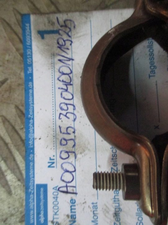 Хомут выхлопа Mercedes-Benz E W213 A009953904001, фото 4