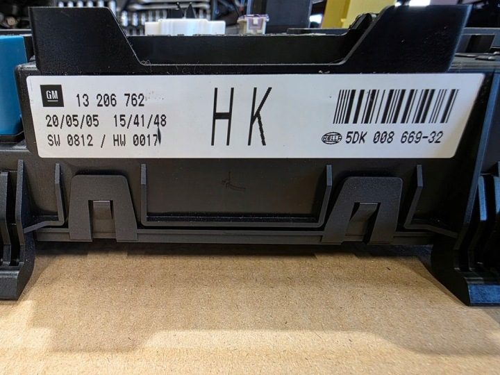 OPEL ZAFIRA B ASTRA H МОДУЛЬ REC БЛОК ПРЕДОХРАНИТЕЛЕЙ 13206762 HK, фото 2
