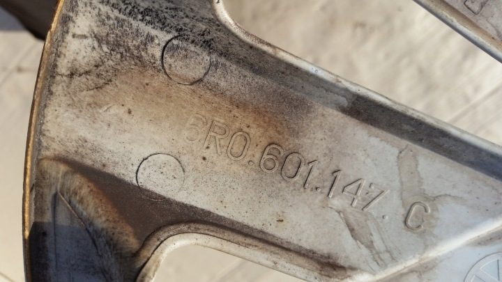 Колпак Volkswagen OE Оригинальный 15" серебристый, фото 9