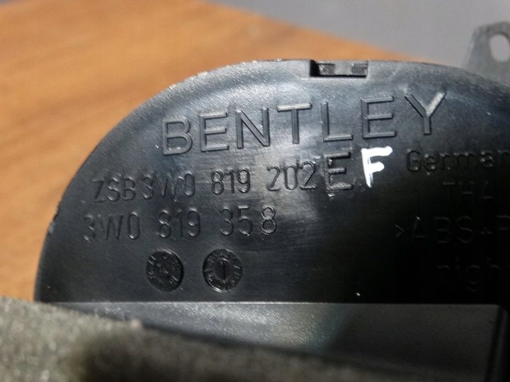 ИДЕАЛЬНЫЙ ДЕФЛЕКТОР ОБДУВА ПРАВЫЙ BENTLEY GT GTC РЕСТАЙЛИНГ 1, фото 3