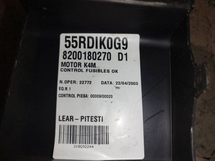 Блок предохранителей Renault Laguna II 8200180270, фото 4