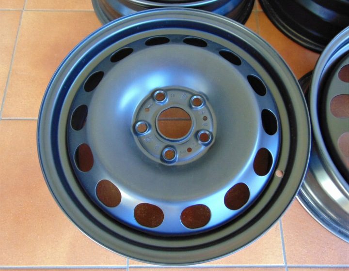 Штампованный диск Volkswagen OE 6.0" x 16" 5x112 ET 48, фото 1