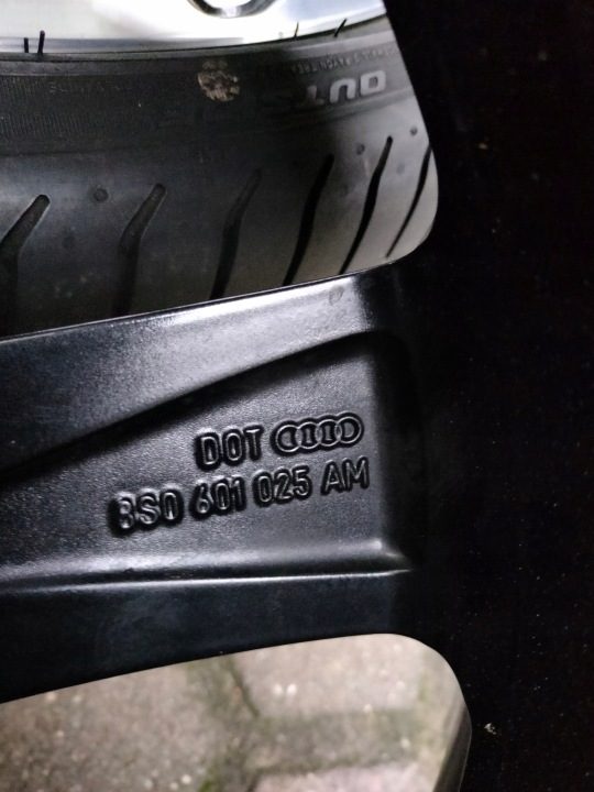 Колеса Летние Audi OE AUDI SPORT TT RS 8S RS 9.0" x 20" 5x112 ET 52, фото 8