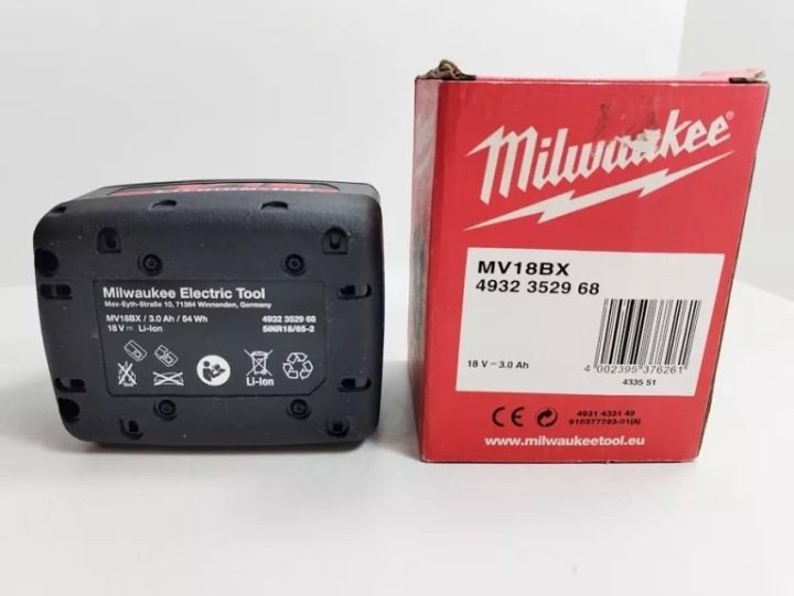 Аккумулятор Li-Ion Milwaukee 18 В 3 А·ч, фото 4