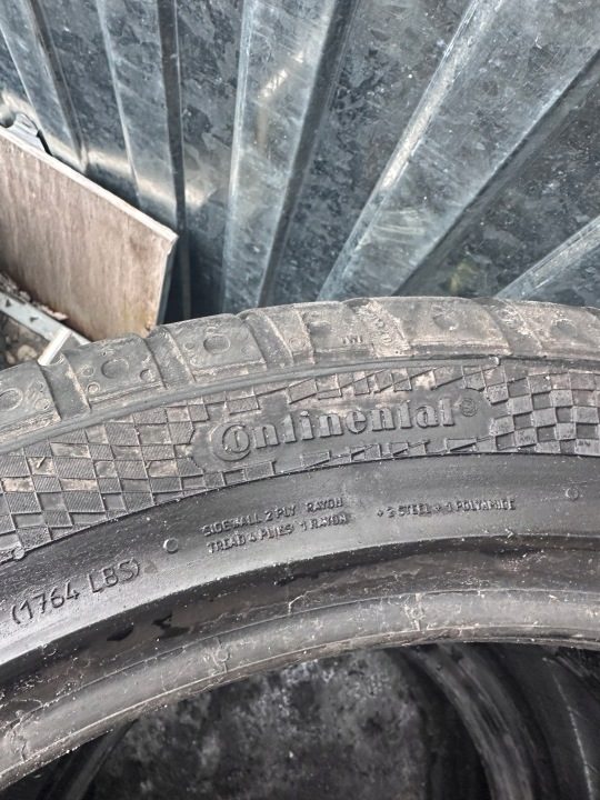 Шина летняя Continental SportContact 225/40R19 защита диска, фото 3