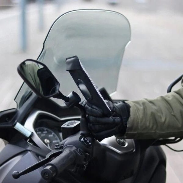 Магнитный держатель под телефон для motocyklu /S, фото 3