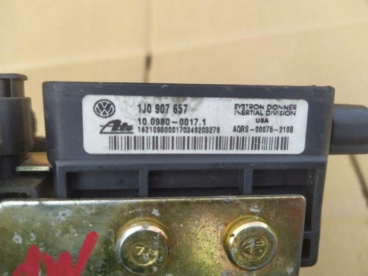 ДАТЧИК ESP VW GOLF AUDI 1J0907657, фото 3
