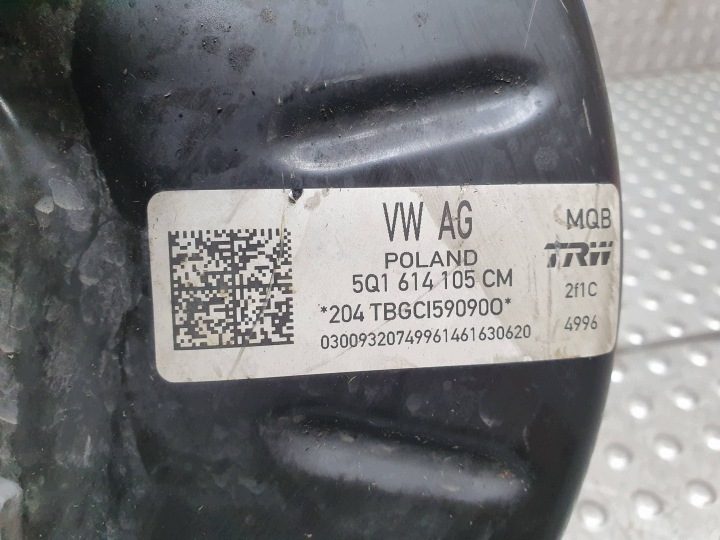 ВАКУУМНЫЙ УСИЛИТЕЛЬ ГЛАВНЫЙ ТОРМОЗНОЙ ЦИЛИНДР 5Q1614105CM AUDI A3 8V OCTAVIA III LEON III GOLF VII, фото 8