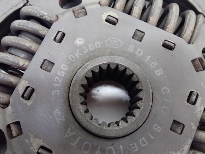 СЦЕПЛЕНИЕ В СБОРЕ КОЛЕСО 31210-0K360 TOYOTA HILUX VIII 2.4 D-4D 2GD 18 г., фото 8