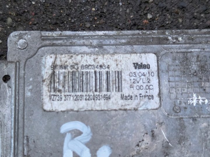 БЛОК РОЗЖИГА ФАРЫ КСЕНОН VALEO BALLAST 6G 89034934, фото 2