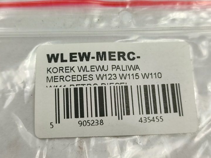 КРЫШКА ГОРЛОВИНЫ БЕНЗОБАКА MERCEDES W123 / W115 / W110 / W111 - РЕТРО / ДИЗЕЛЬ, фото 5