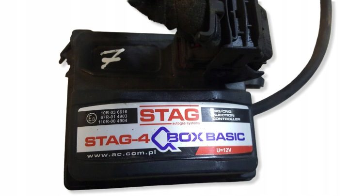 ГБО LPG СЕКВЕНЦИЯ 4 ЦИЛ. STAG 4 QBOX BASIC, фото 8