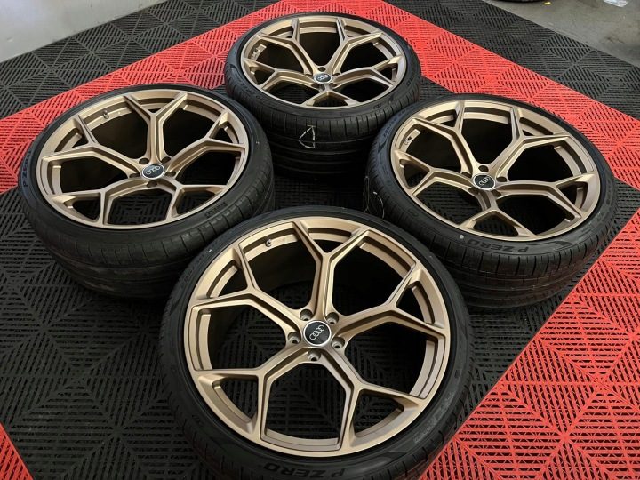 Диски колеса Audi RS6 RS7 C8 22 дюйма лето Audi Sport кованое Performence, фото 2