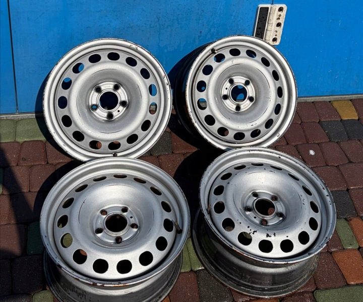 Штампованный диск Peugeot OE 7.0" x 16" 5x108, фото 1