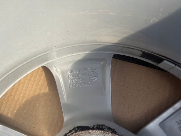 Литой диск Skoda OE FABIA 6.0" x 15" 5x100, фото 4