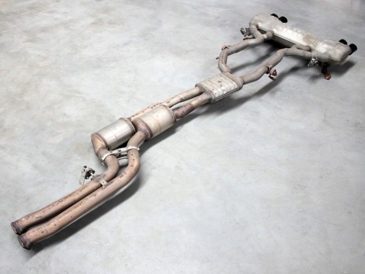 ГЛУШИТЕЛЬ ЗАДНИЙ В СБОРЕ BMW M2 F87 COMPETITION 8095717 7850083, фото 2