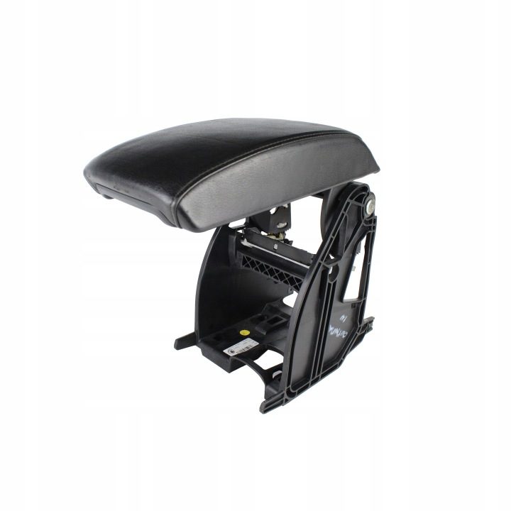 ПОДЛОКОТНИК ПЕРЕДНИЙ SKODA OCTAVIA III 2012-2020 5E0864207 КОЖА ЧЕРНАЯ, фото 1
