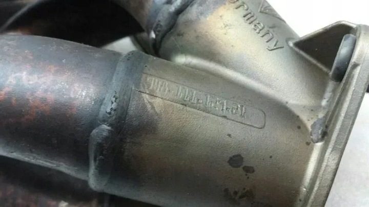 Porsche Panamera 970 выхлоп manifold левый 94811112921 manifest 4.8 V8, фото 4
