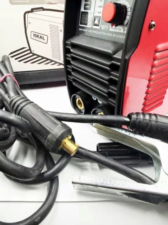 Сварочный инвертор MMA elektrodowa СИНЕРГЕТИКА 230V Идеальная Praktik 220 LED, фото 4