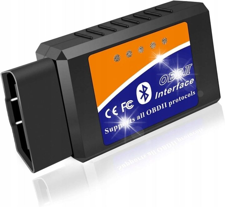 ИНТЕРФЕЙС ДИАГНОСТИЧЕСКИЙ ELM327 ELM 327 BLUETOOTH BT СКАНЕР OBD2 V2,1 KB3D, фото 1