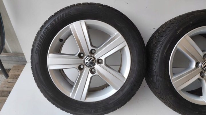 VW GOLF VII 5G0 КОЛЕСА ДИСКИ 5G0601025 BH 6.5JX16 ET46, фото 5
