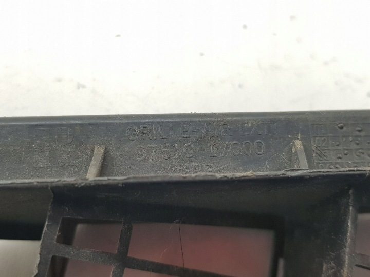 HYUNDAI KIA РЕШЕТКА ВЕНТИЛЯЦИОННАЯ ЛЕВАЯ ЗАДНЯЯ 97510-17000, фото 3