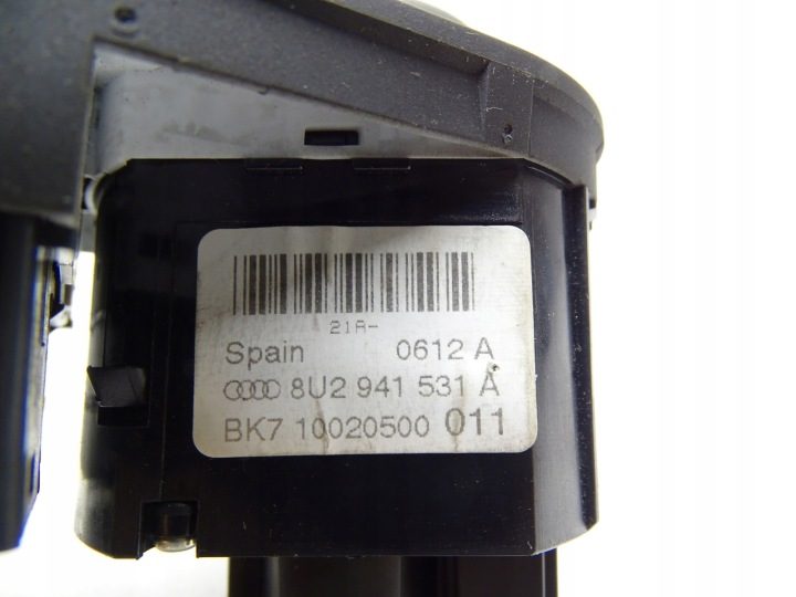 ПАНЕЛЬ ПЕРЕКЛЮЧАТЕЛЬ ВЫКЛЮЧАТЕЛЬ СВЕТА AUDI Q3 8U 8U2941531A, фото 6