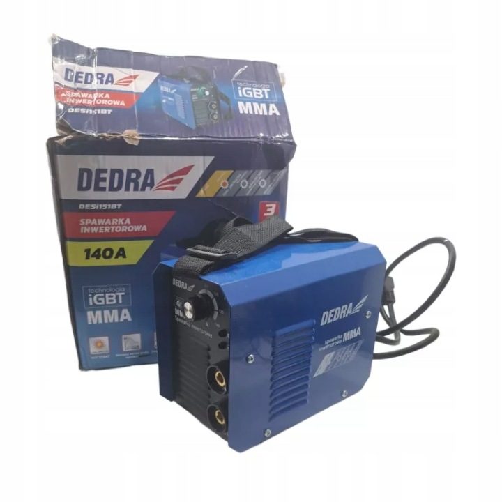 Dedra DESI151BT Сварочный инвертор IGBT 140A MMA, фото 1