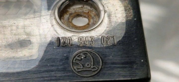 Подсветка номера номерного Skoda OE 1Z0 943 021, фото 4
