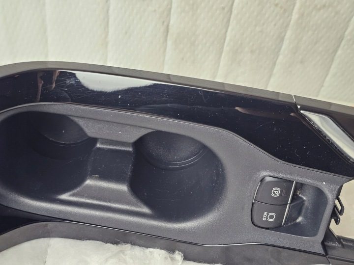 Декор накладка панель передач тоннеля кронштейн стакан Toyota Corolla E21, фото 5