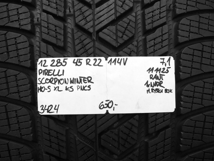 Шина зимняя Pirelli Scorpion Winter 285/45R22 114 В сцепление на снегу (3PMSF) MO-S - Mercedes-Benz, фото 16