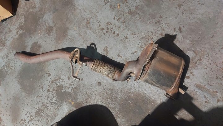 Фильтр твердых частиц DPF FAP катализатор VW Passat B6 3C0131765C 3C 3C0, фото 2
