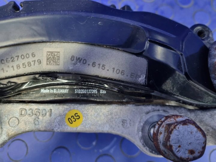 КОМПЛЕКТ HAMULCY ПЕРЕДНИЙ ЗАДНИЙ СВАП AUDI S4 B9 S5 F5 ОРИГИНАЛ 8W0615106ED, фото 15