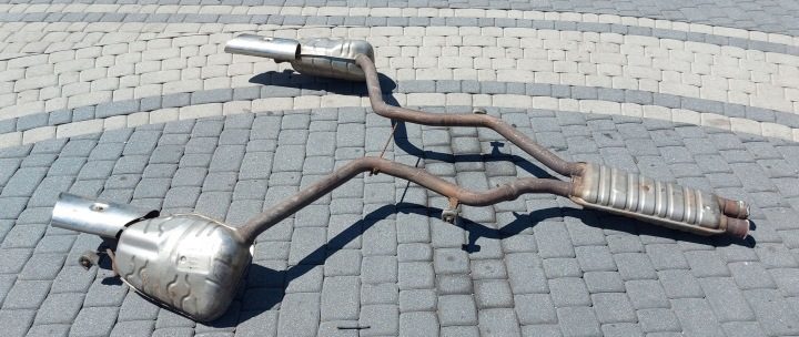 Глушитель в сборе Mercedes CLS W219 3.5 V6, фото 1