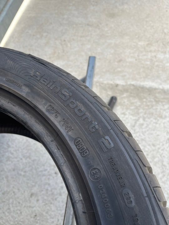 2× Шина летняя Uniroyal RainSport 2 225/45R16 89 Вт защита диска, фото 6