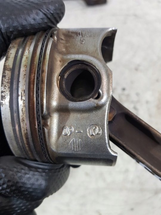 ПОРШЕНЬ ШАТУН 7891B RENAULT SCENIC III MEGANE III 1.4 TCE H4JA700, фото 9