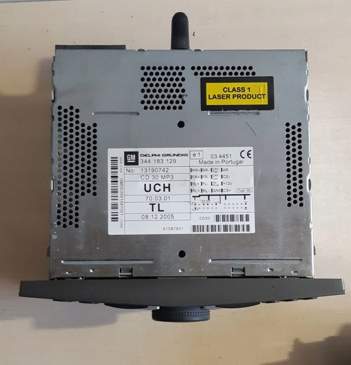 Автомагнитола Opel ASTRA H ZAFIRA B 1-DIN, фото 8