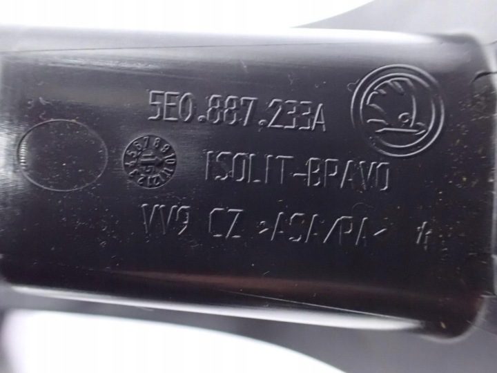 КРЫШКА ЗАГЛУШКА СИДЕНЬЯ ISOFIX ЕВРОПА 5E0887233A OCTAVIA III 5E 15 г., фото 3