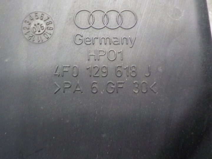 AUDI A6 C6 3.0TDI ЗАБОРНИК ВОЗДУШНЫЙ ПАТРУБОК KANAŁY ВОЗДУХА 4F0129618J, фото 2