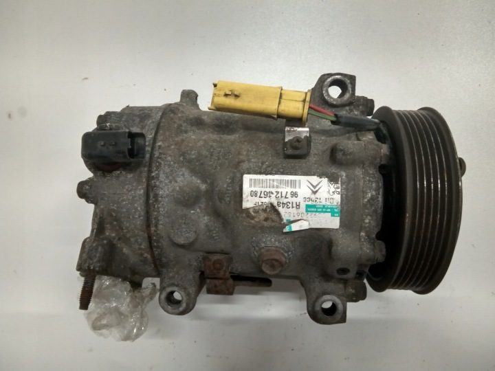 Компрессор кондиционера Citroen C3 C4 Picasso 3008 5008 1.6 HDI, фото 3