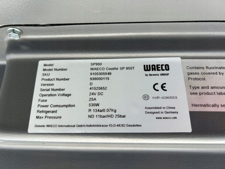 КОНДИЦИОНЕР СТОЯНОЧНЫЙ WAECO COOLAIR SP 950T, фото 3